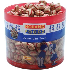 Holland Foodz Zzoet van toen Kaneelkussentjes - Silo 1 kilo - Zoetigheid - Snoep van vroeger - Lekkers