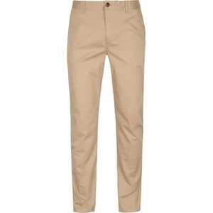 Scotch and Soda - Chino Stuart Beige - Regular-fit - Chino Heren maat W 30 - L 34