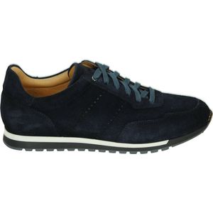 Magnanni 24445 - Lage sneakersHeren sneakersVrije tijdsschoenen - Kleur: Blauw - Maat: 39