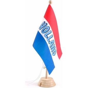 Matix - Tafel vlag - Rood/wit/blauw - met Holland erin
