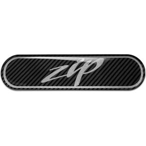 Plak reflector 3D Piaggio ZIP carbonlook / reflectie - Reflector zelfklevend - Piaggio zip sticker - Scooter accessoires