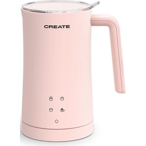CREATE - MILK FROTHER STUDIO - Verwarmer voor melkopschuimer - 580ml - 75 °C - Roze