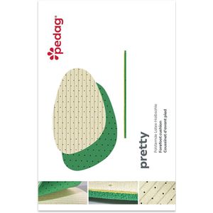 Pedag Pretty | Voorvoetzool met frisse geur | Opvullen van te ruime schoenen | Maat: 41-42