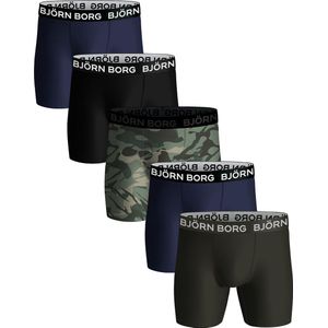 Björn Borg PERFORMANCE microfiber boxershort (set van 5)