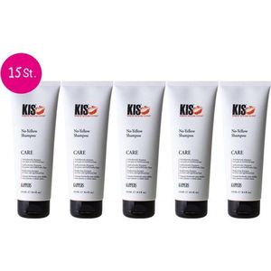 15x KIS No-Yellow Shampoo 250ml