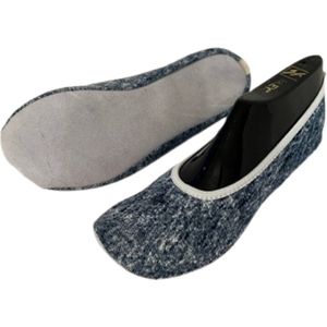 Turnpantoffel - jeans look - buffel zool - maat 33