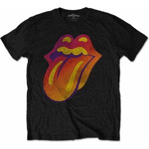 The Rolling Stones - Ghost Town Distressed Heren T-shirt - XL - Zwart