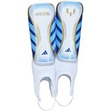 Adidas Messi scheenbeschermers - Wit/blauw/goud