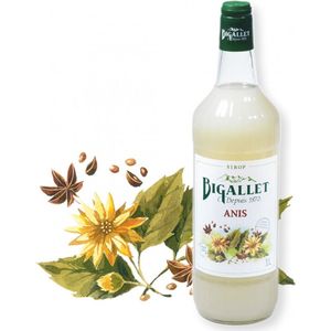 Bigallet Anis (Anijs) traditionele siroop - 100cl