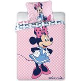 Disney - Minnie Mouse baby dekbedovertrekje 100 x 135 cm