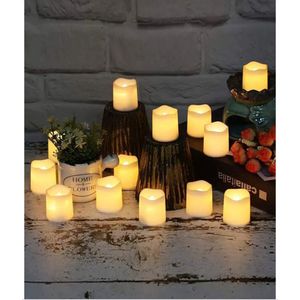 Led kaarsjes - 6 stuks - led verlichting - met batterij - Kerst - sfeervol - sfeer- decoratie - gezelligheid - kaars - kaarsjes - waxinelicht - lampje - kerstverlichting