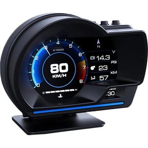 Display Auto - Snelheidsmeter Auto - Vooruit - GPS - Auto Accessories - Universeel - Bouwjaar vanaf 2012