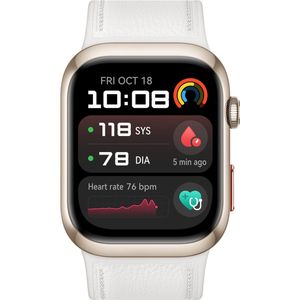 Huawei Watch D2 Wit-Ambulante bloeddrukmeting rond de pols-Allround gezondheidsmanagement-Compatibel met iOS en Android