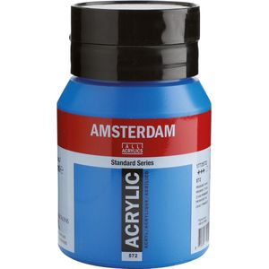 Amsterdam Standard Series Acrylverf Pot 500 ml Primaircyaan 572