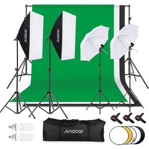 Andoer Fotostudio Verlichtingsset - Compleet en Veelzijdig