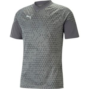 Puma Team Cup T-Shirt Heren - Grijs | Maat: M