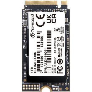 Transcend MTE410S - SSD M.2 2242 - PCI Express 4.0 x4 - 1 TB - NVMe 1.4 - 600TB