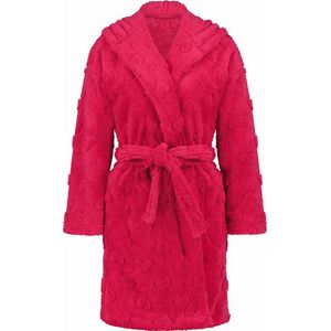 Hunkemöller Dames Nachtmode Badjas Fleece - Roze - maat XL/XXL