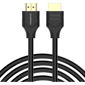 iMoshion HDMI naar HDMI Kabel - 5 meter - HDMI 2.1 Kabel - 8K Ultra HD High Speed - 8K (60Hz) / 4K (120Hz) - 48 Gbps - Zwart