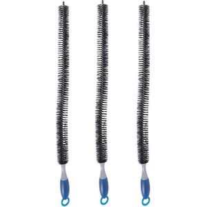 3x Radiator reiniging schoonmaak borstels 77 cm