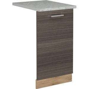 Vicco R-Line Vaatwasser deksel – 45 cm , WB Marmer Edel grijs , WB Marmer