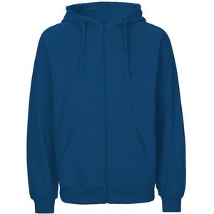 Neutral - Hoodie met Rits - Blauw - 100% Biologisch Katoen - 3XL