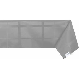 Raved Tafelzeil Vierkant Uitwasbaar  140 cm x  50 cm - Grijs - Waterafstotend