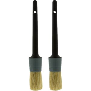 Verf Kwast - Patent Kwast Nr. 20 - 35mm - Zwart - 2 stuks