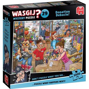Wasgij Mystery 29 - Donatiedebacle! - 1000 stukjes puzzel - Legpuzzel volwassenen