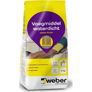 Weber Voegmiddel Grijs 4 KG