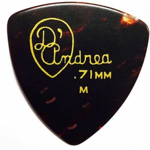 D'Andrea - 346 Celluloid - Plectrum - 0.71 mm - 72 Pack