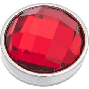 iXXXi-Jewelry-Top Part Facet Red-Zilver-dames--One size