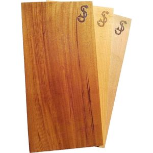 Rookplanken in 3-delige set van puur cederhout van ""SJ"" – grillplanken voor het grillen van Red Cedar – 100% natuurlijke aromahouten planken, rookplank/grillplanken voor het verfraaien van grillgerechten