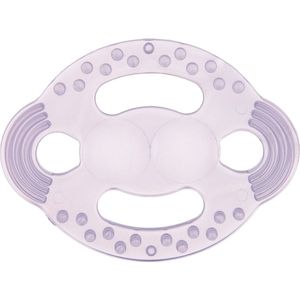 Canpol Babies | transparante elastische bijtring | paars | 3+ m