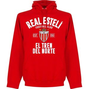 Real Esteli Established Hoodie - Rood - XL