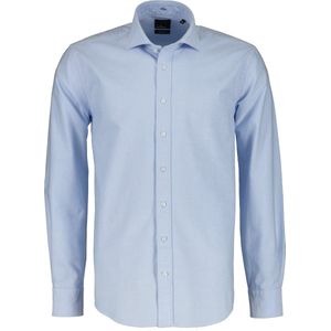 Jac Hensen Overhemd - Modern Fit - Blauw - 5XL Grote Maten