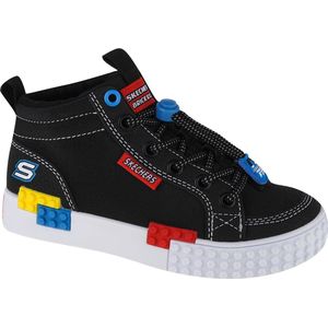 Skechers Kool Bricks 402223L-BKMT, voor een jongen, Zwart, Sneakers,Sportschoenen, maat: 29