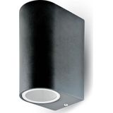 V-tac VT-7652RD Wandlamp buiten Up/Down - GU10 - zwart - IP44