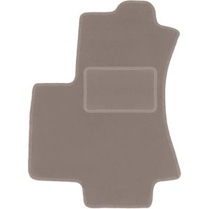 Beige bestuurdersmat voor: Opel Zafira A minivan (1999-2005)