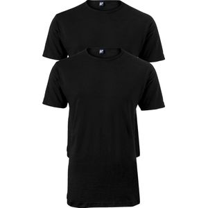 Alan Red - Derby O-Hals T-Shirt Black (2Pack) - Heren - Maat M - Regular-fit