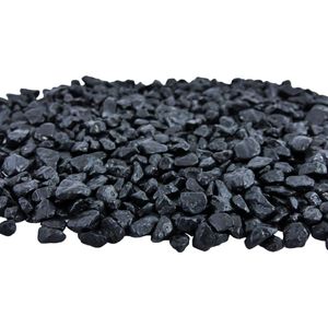Deco Stenen 9-13mm - ZWART - Bodembedekking voor Bloempotten en Plantenbakken - 1KG