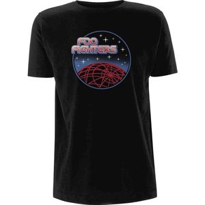 Foo Fighters - Vector Space Heren T-shirt - M - Zwart