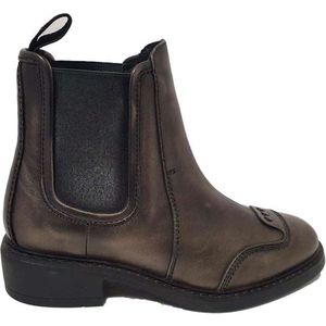 G-Star Raw  Leather Womens Guardian Chelsea Boot Brusshable Metallic 6369-9241 Antracite EU 36