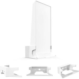 Muurbevestiging Satelliet Kit - ABS Stabiliteit Muurhouder voor Starlink Internet - Signaalintegriteit Router Beschermingsbeugels - Ruimtebesparende Houder Mesh .