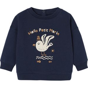 Vertbaudet Sweatshirt Basics dierenmotief voor baby's