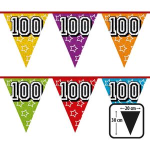 Boland - Holografische vlaggenlijn '100' - Regenboog - Regenboog