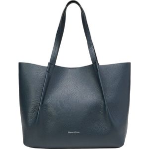 Marc O'Polo Schoudertas Brenna Shopper Dark Navy Donkerblauw