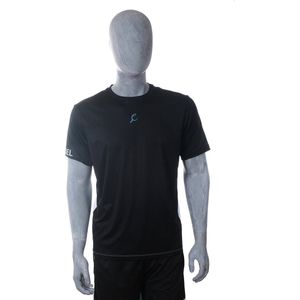 PUNTAZO Padel T-shirt Heren Sportshirt Medium grijsblauw Korte mouw