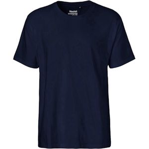 2 Pack Fairtrade Unisex Classic T-Shirt met korte mouwen Navy - M