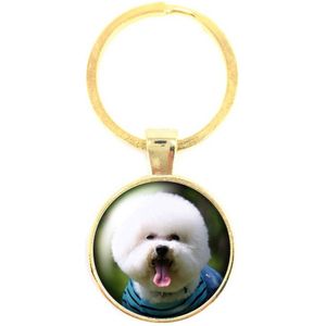 Sleutelhanger Glas - Hond